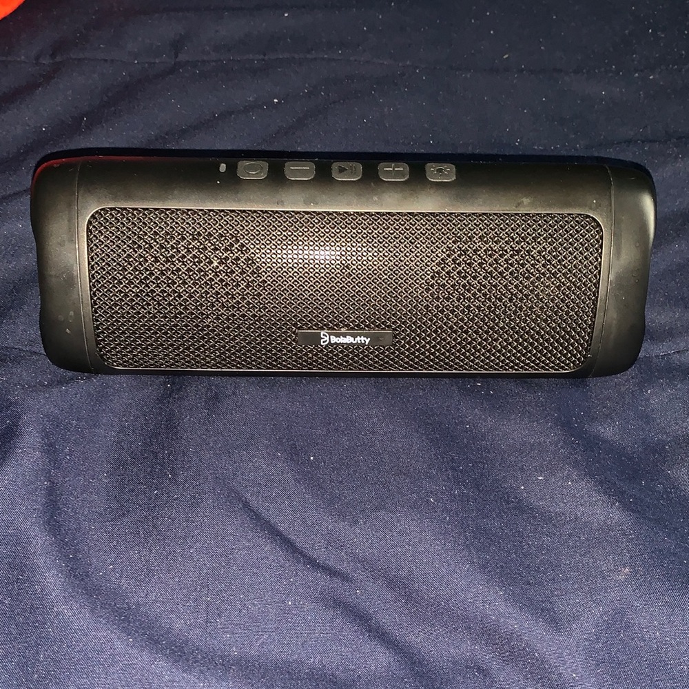 Black Bluetooth Portable Speaker by